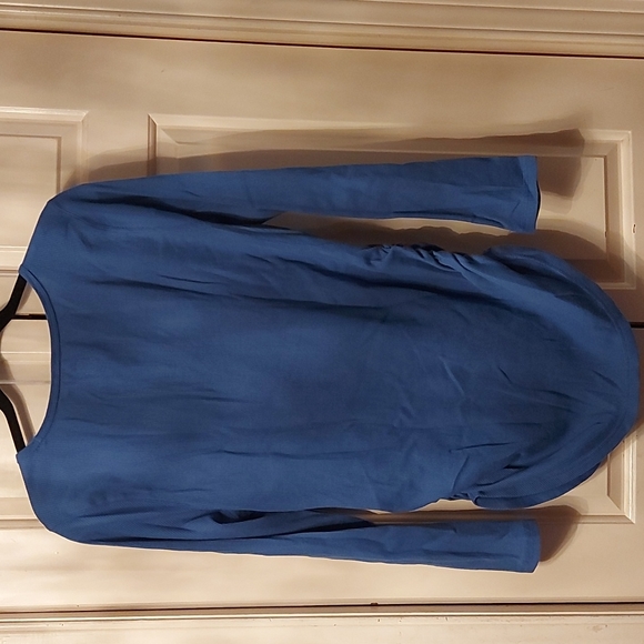 Blue, tunic, Maternity, xl NWOT - Picture 2 of 5